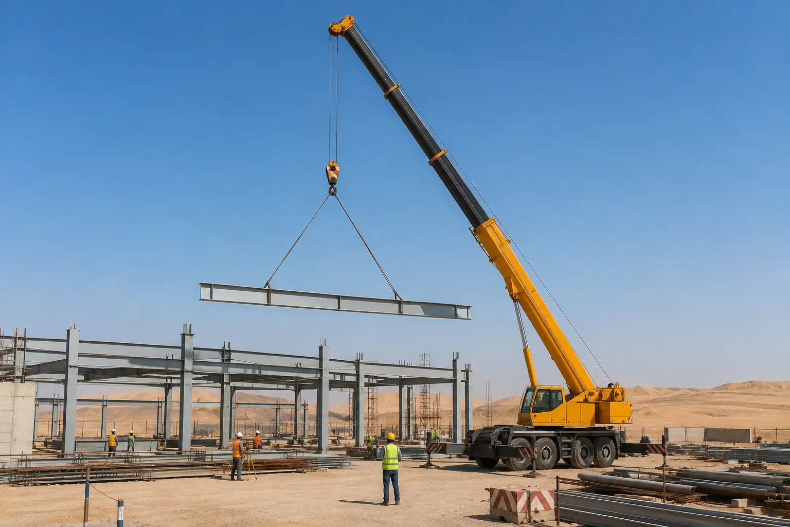 Crane rental Abu Dhabi - mobile crane tonnage guide 25 to 200 tons