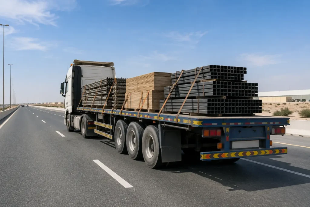 Flatbed trailer rental UAE - factors that affect pricing