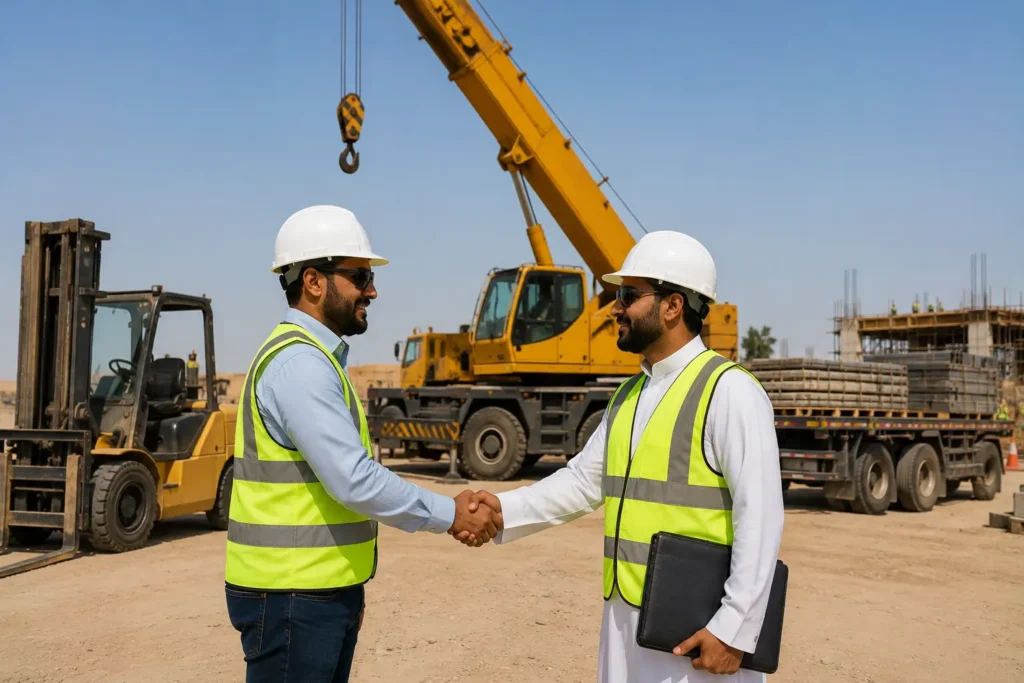 Heavy equipment rental UAE - choosing the right provider