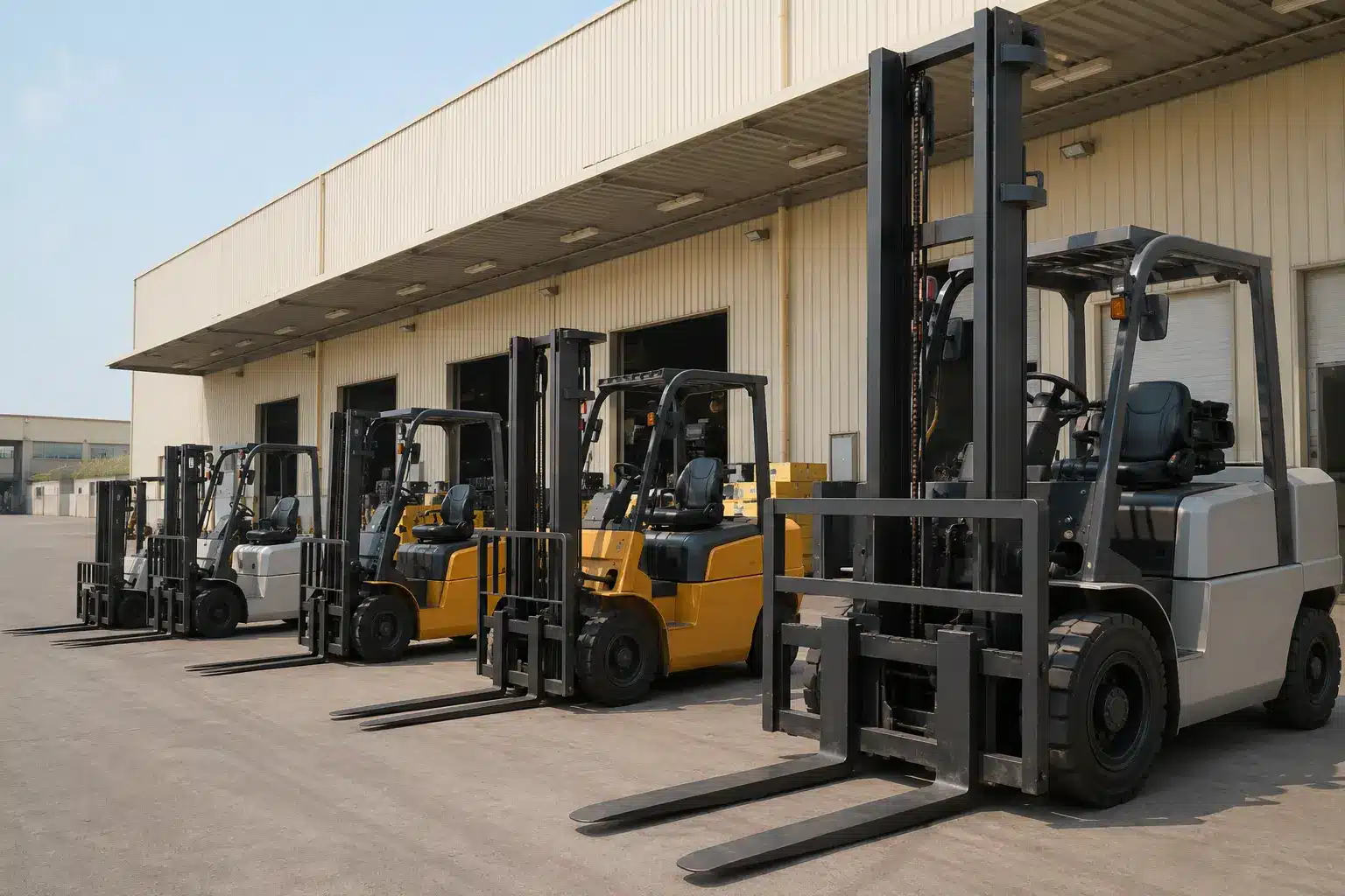 Forklift rental Dubai and Abu Dhabi - 3 to 20 ton capacity guide